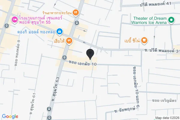 แผนที่ตำแหน่งข้าว (เอกมัย)
