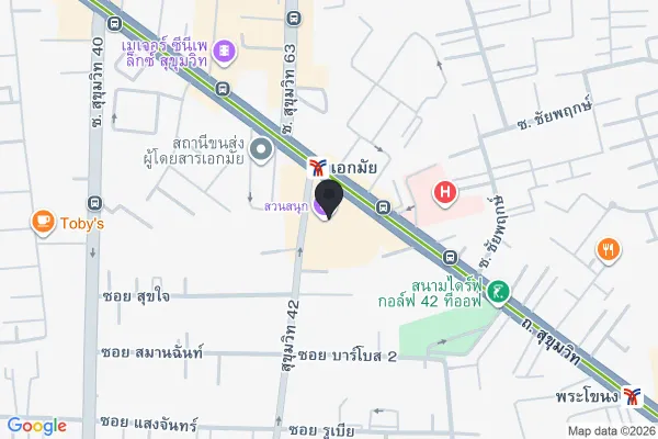 แผนที่ตำแหน่งSo Vegan -Gateway Ekamai- โซวีแกน สาขา เกตเวย์เอกมัย