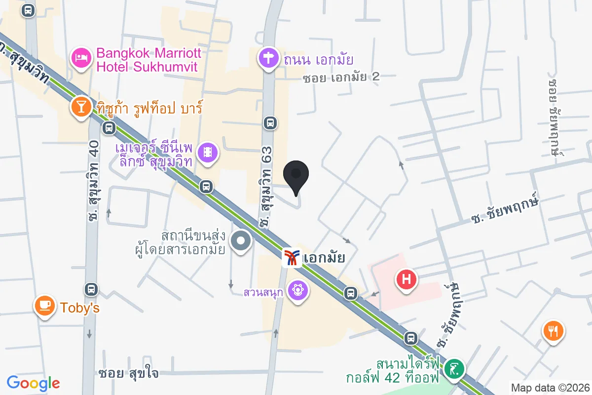 แผนที่ตำแหน่ง2463 Speakeasy