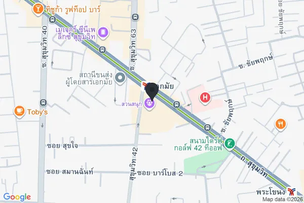 แผนที่ตำแหน่งNaivedyum - Gateway Ekkamai