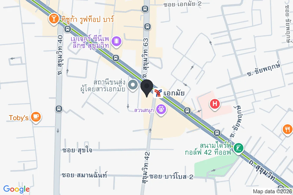 แผนที่ตำแหน่งบางกอกเมดิเพล็กซ์