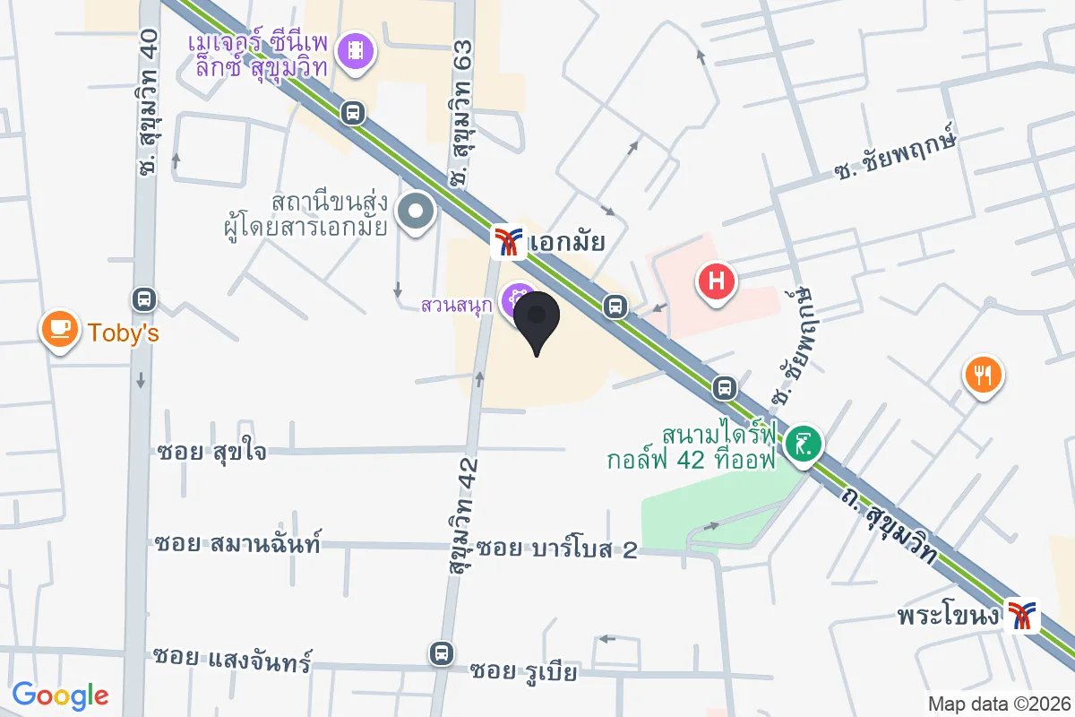 แผนที่ตำแหน่งJones’ Salad สาขา Gateway Ekamai (เกทเวย์ เอกมัย)