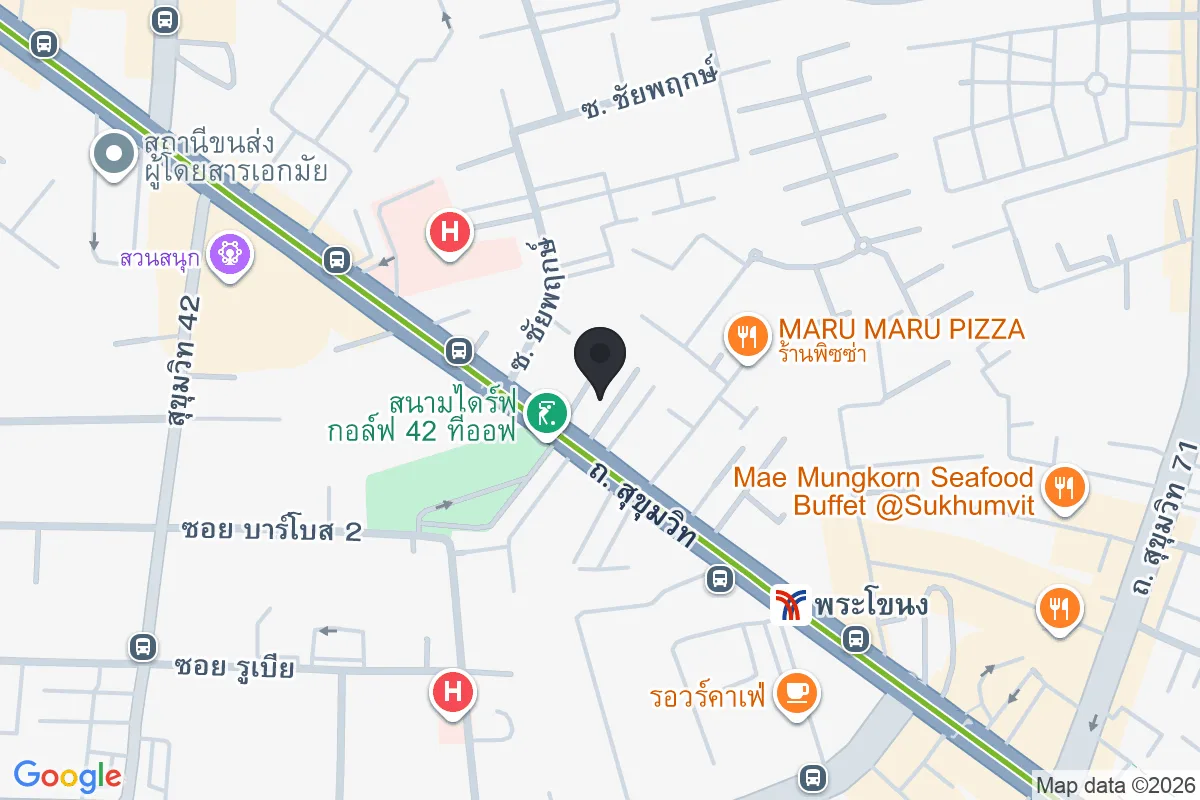 แผนที่ตำแหน่งไลฟ์ แอท สุขุมวิท 65
