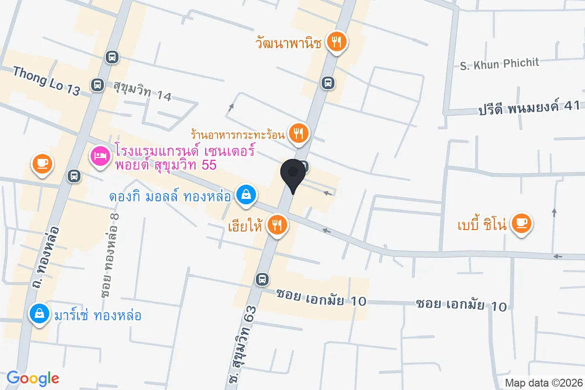 แผนที่ตำแหน่งITAEWON BREW