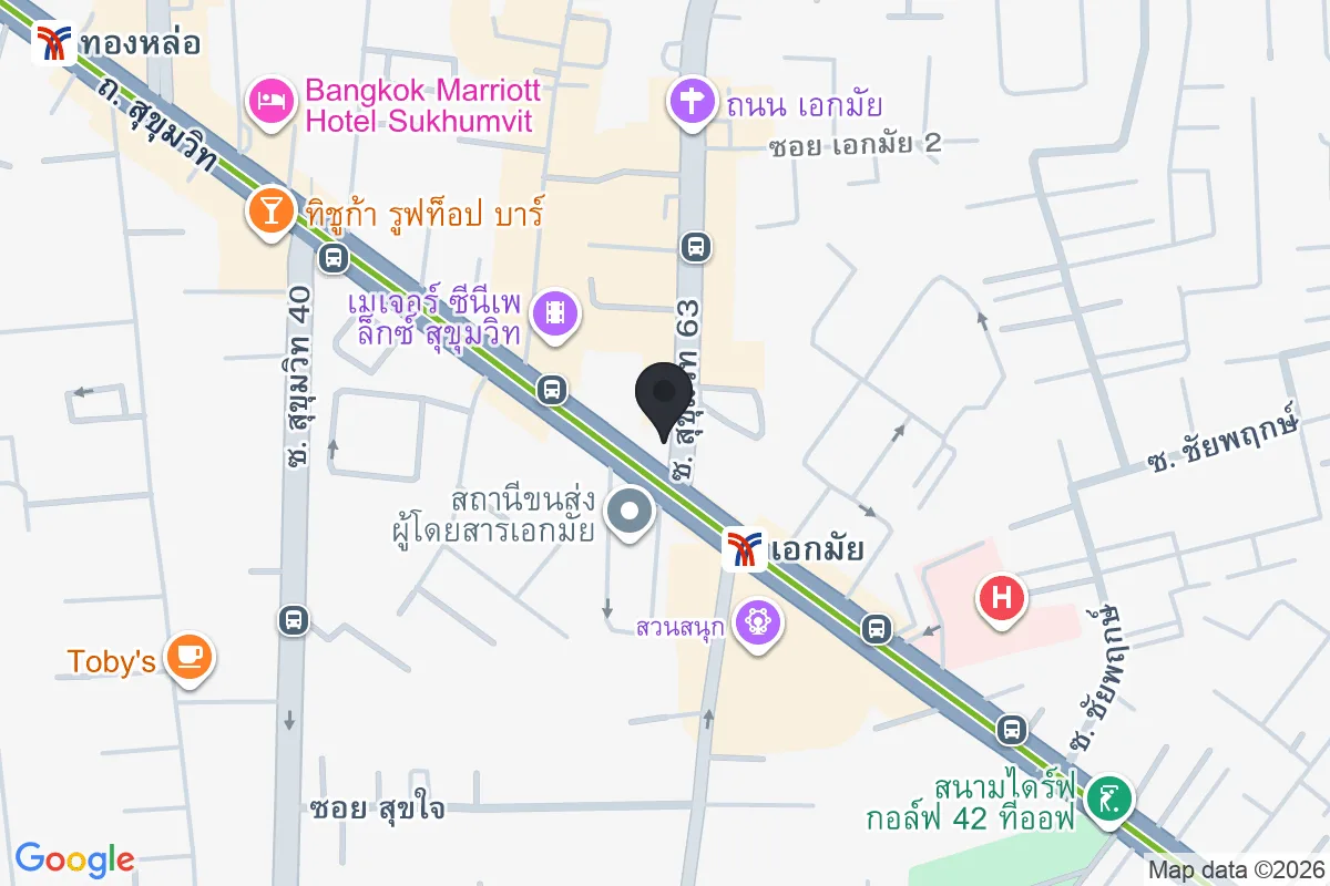 แผนที่ตำแหน่งEkkamai Food Station By ( Oor-zaab ) somtam master