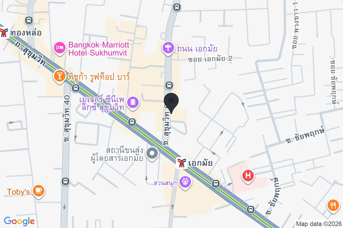 แผนที่ตำแหน่งBanpo Korean BBQ (Ekkamai)
