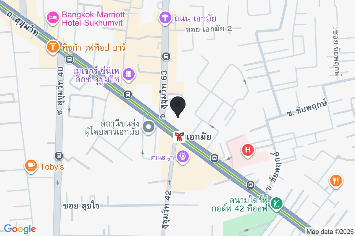 แผนที่ตำแหน่งSauvage - Ekkamai Corner