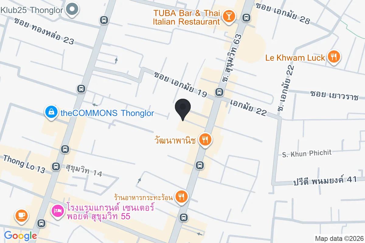 แผนที่ตำแหน่งSam Roasters